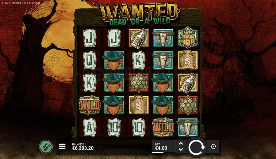 Wanted Dead or a Wild slot review expert rating