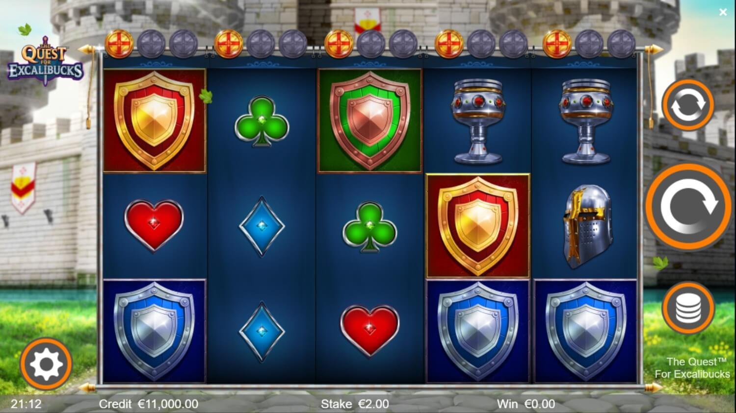 The Quest Of Excalibucks Slot Review