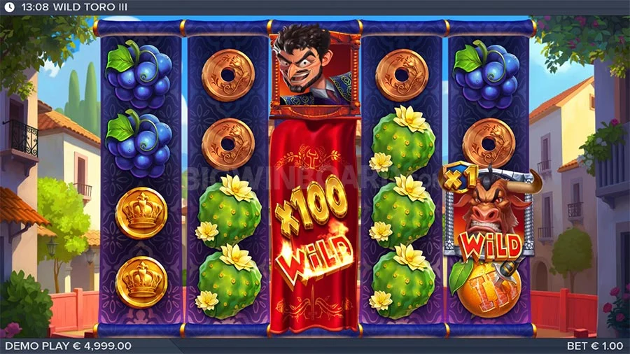 Wild Toro 3 slot gameplay