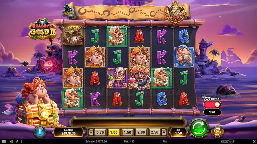 Crabby’s Gold 2 Slot gameplay