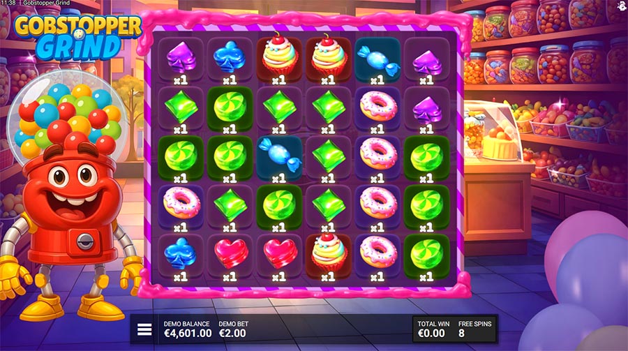 Gobstopper Grind Slot gameplay