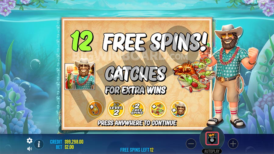 Big Bass Splash slot gameplay