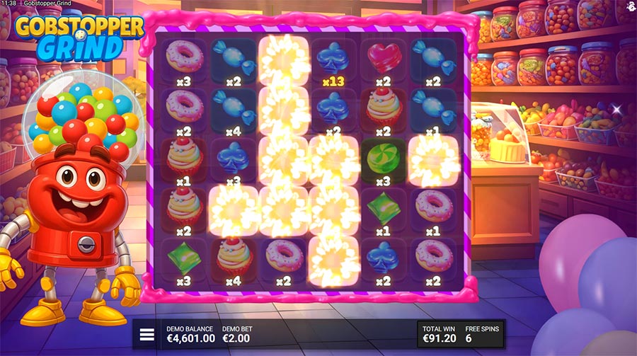 Gobstopper Grind Slot gameplay
