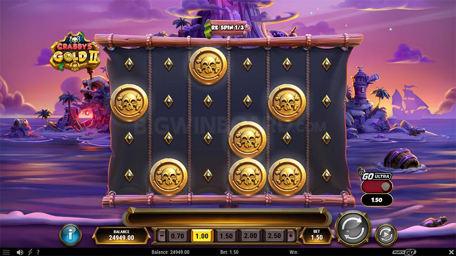 Crabby’s Gold 2 Slot gameplay