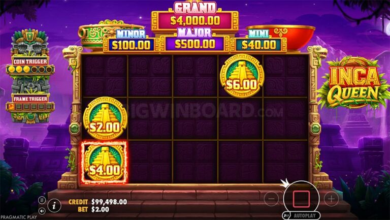 Inca Queen Slot gameplay