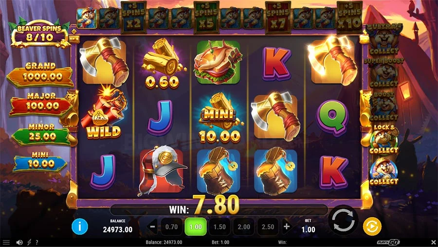 Gnaw’n Gold slot gameplay