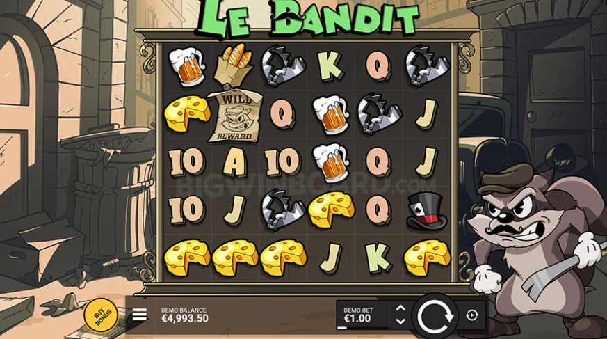 Le Bandit Slot Review Poster