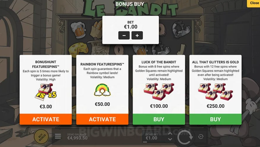 Le Bandit Slot Review Poster