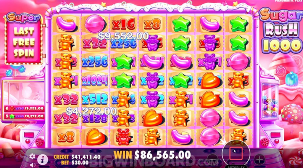 Sugar Rush 1000 Slot Review bonus