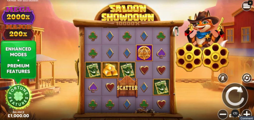 Saloon Showdown 10000x Slot Review