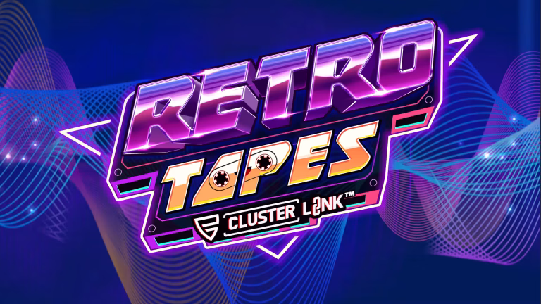 Retro Tapes Slot Review Poster