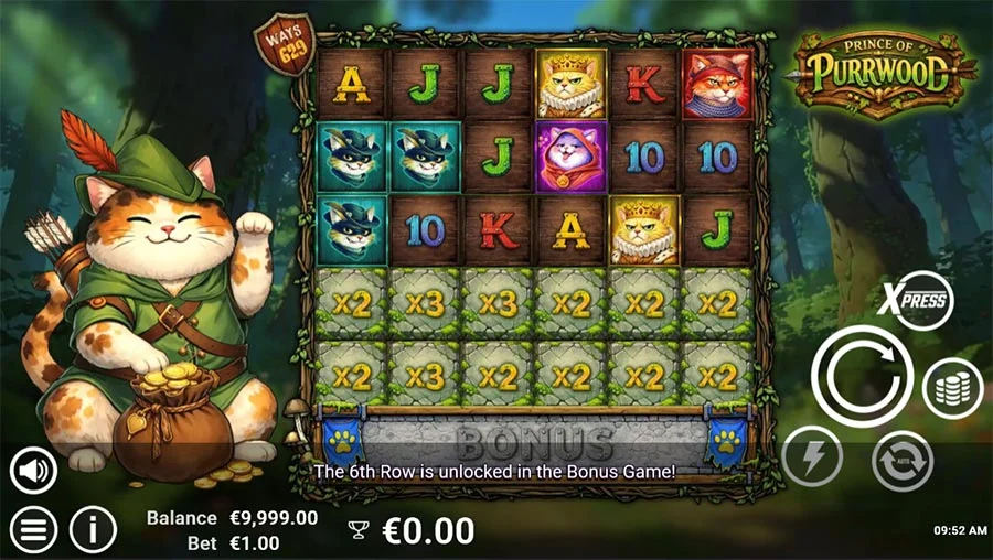 PRINCE OF PURRWOOD Slot review