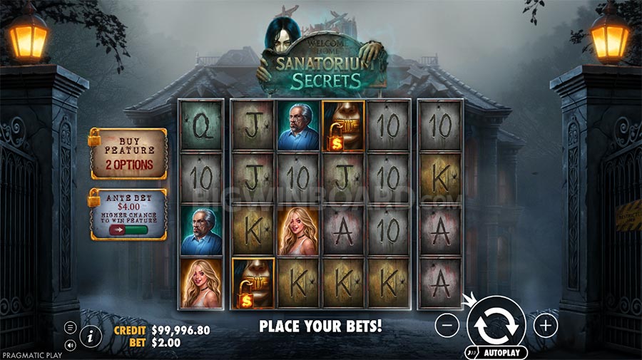 Sanatorium Secrets Slot Review