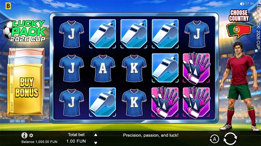 Lucky Pack 2026 Cup slot review