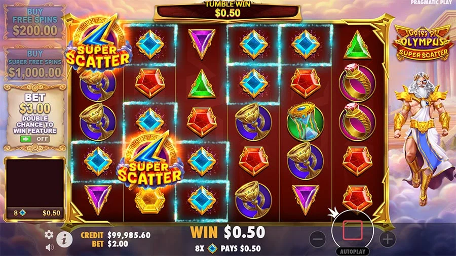 Gates of Olympus Super Scatter Slot Review
