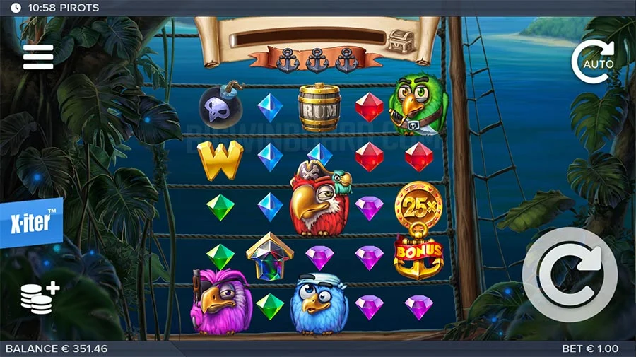 Pirots Slot Review gameplay