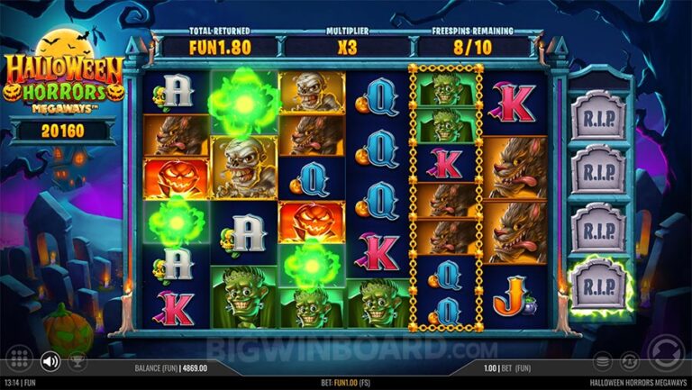 Halloween Horrors Megaways slot review