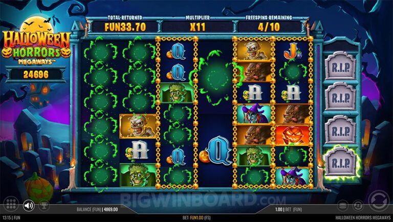 Halloween Horrors Megaways slot review