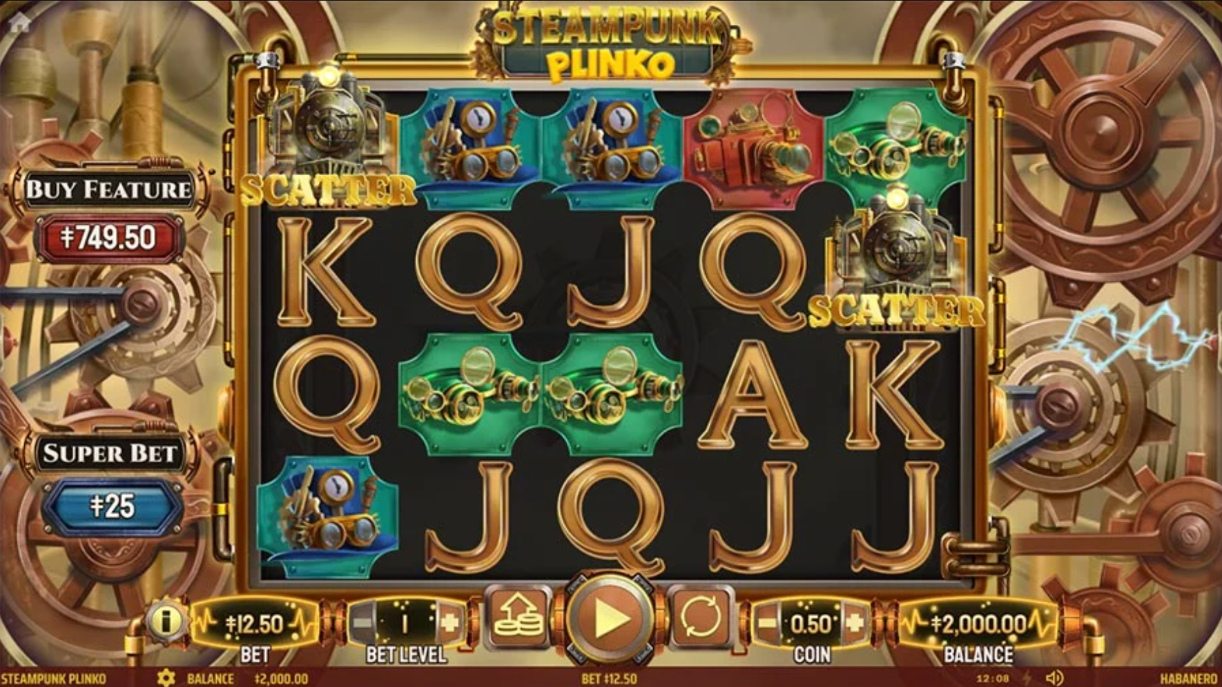Steampunk Plinko Slot Review
