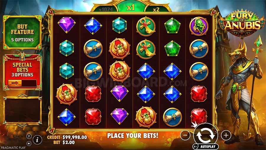 Fury of Anubis Slot Review