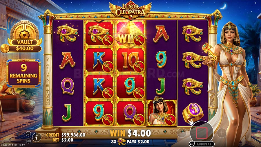 Luxor of Cleopatra Slot Review