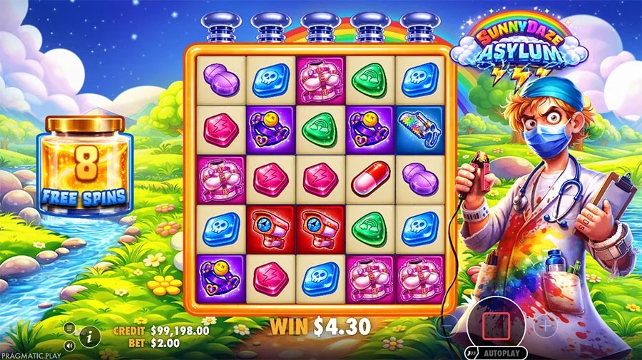 Sunnydaze Asylum Slot Review