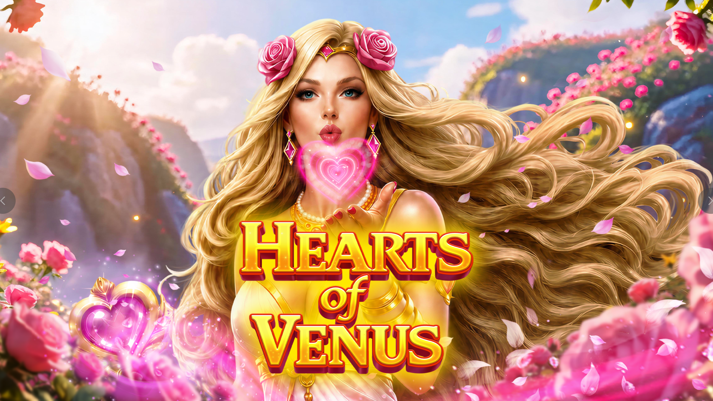 Hearts of Venus Slot Banner