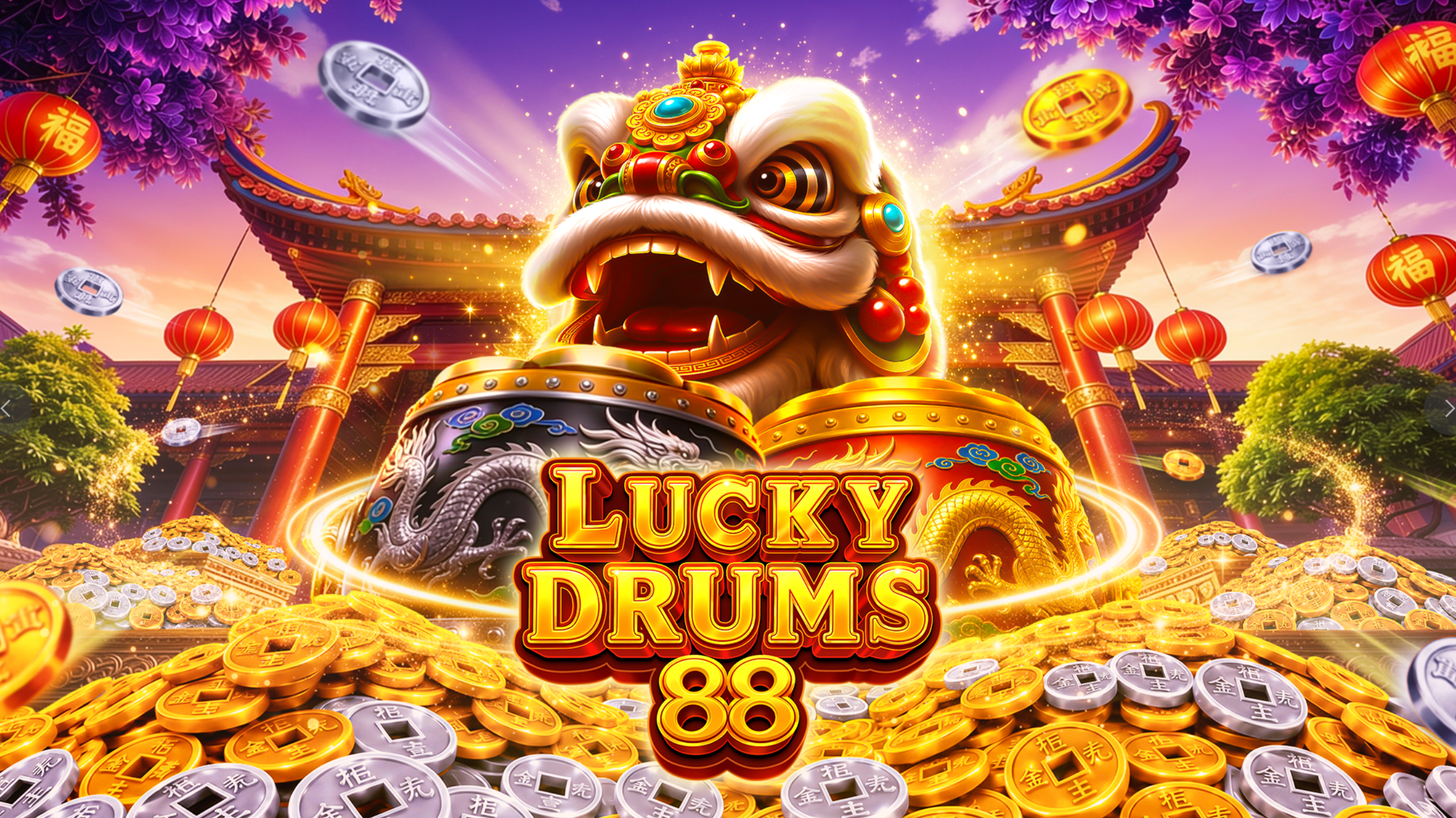 Lucky Drums 88 Slot Banner