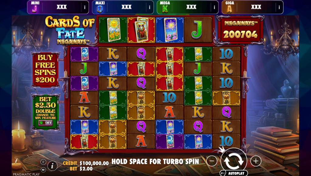 Cards of Fate Megaways Slot Review & Free Demo Play