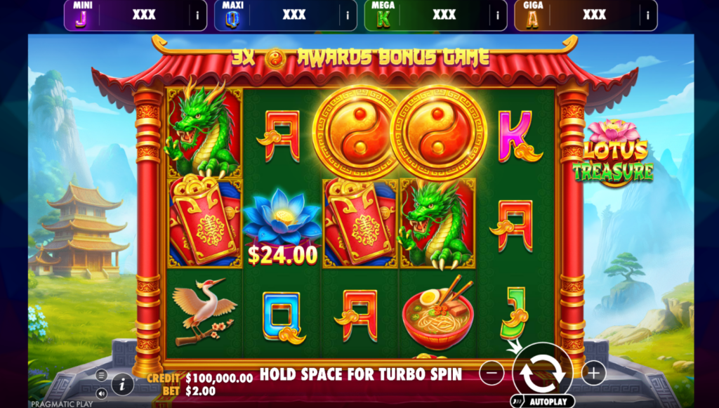 Lotus Treasure – Oranje Jackpot Slot Review & Free Demo Play