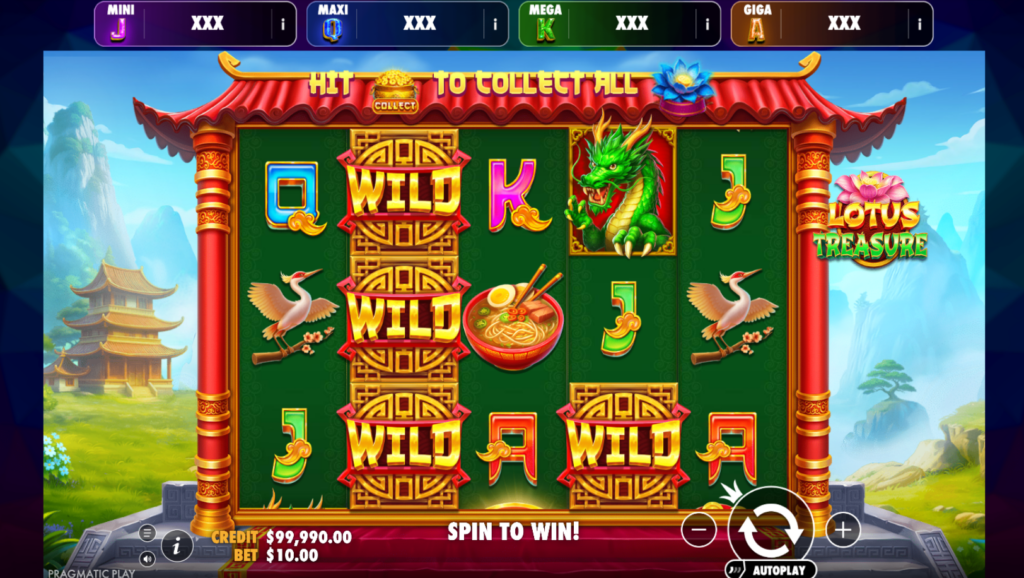 Lotus Treasure – Oranje Jackpot Slot Review & Free Demo Play