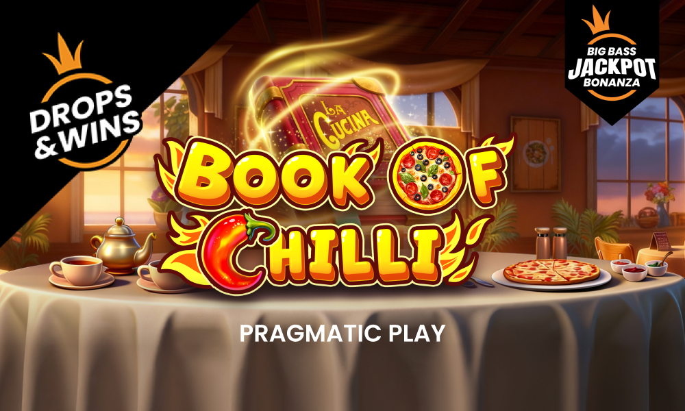 Book of Chilli Big Bass Jackpot Bonanza Slot Banner
