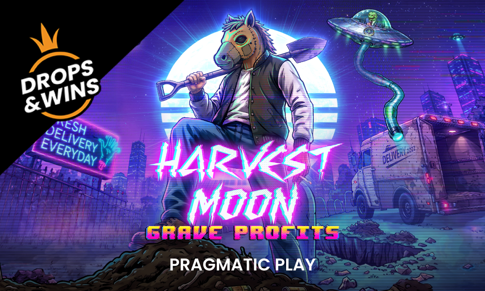 Harvest Moon Grave Profits Slot Banner