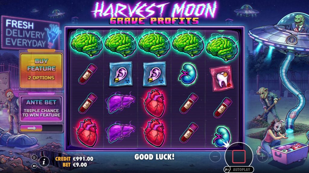 Harvest Moon – Grave Profits Slot Review & Free Demo Play