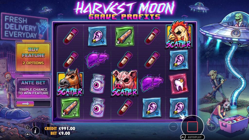 Harvest Moon – Grave Profits Slot Review & Free Demo Play