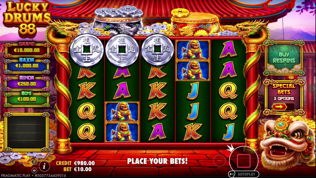 Lucky Drums 88 Slot Review